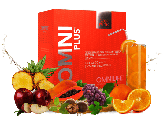 OMNI Plus (Fruta) -  Sistema Inmunologico, Anti-Biotico