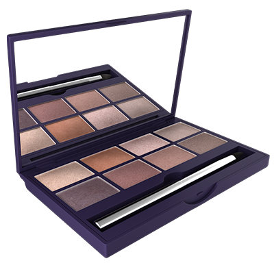 Paleta de Sombras Marron